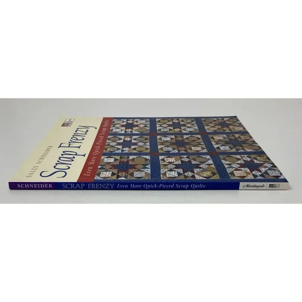 Scrap Frenzy: All New Quick-Pieced Scrap Quilts - Paperback Book